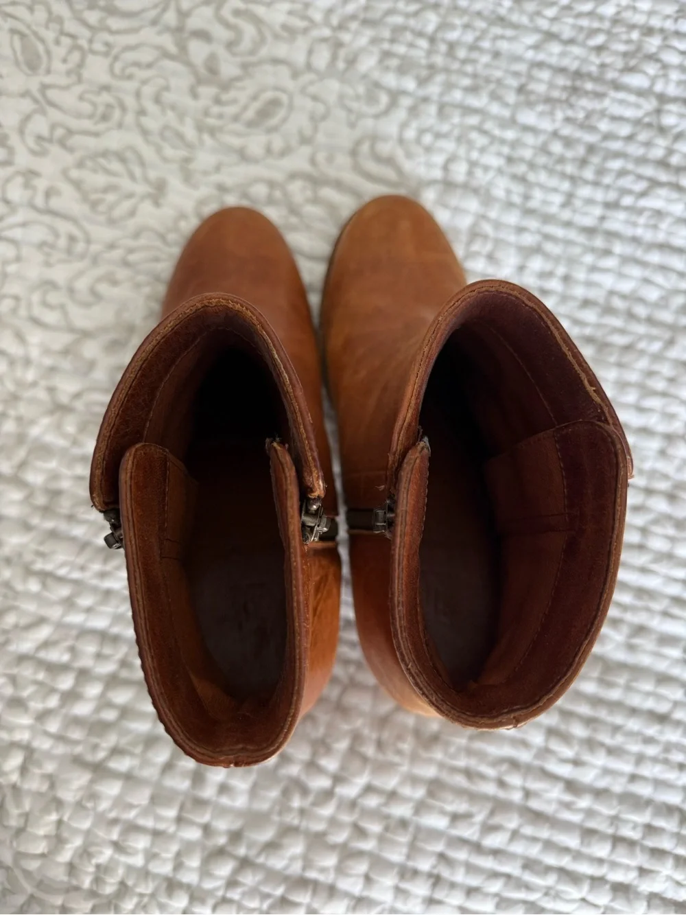 Frye Leather Booties 8.5